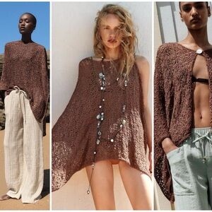 ZARA ~ ASYMMETRIC KNIT TOP